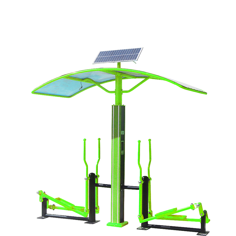 智能雙位平步機(jī) - 盟特體育校園健身路徑設(shè)備。