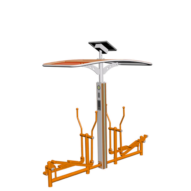 智能雙位平步機(jī) - 盟特體育校園健身路徑設(shè)備。